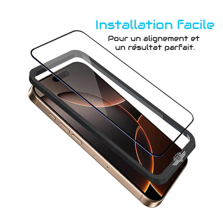 Guide d'installation pour film de protection d'écran iPhone 16 Pro Max