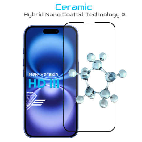 Nouveau traitement Ceramic - Protection en verre iPhone 16 Plus