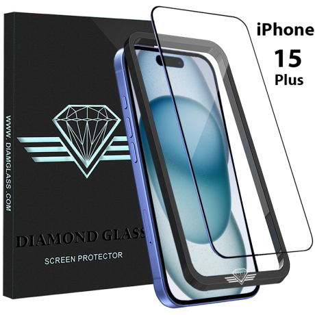 Verre trempé iPhone 15 Plus - Protection écran Diamond Glass