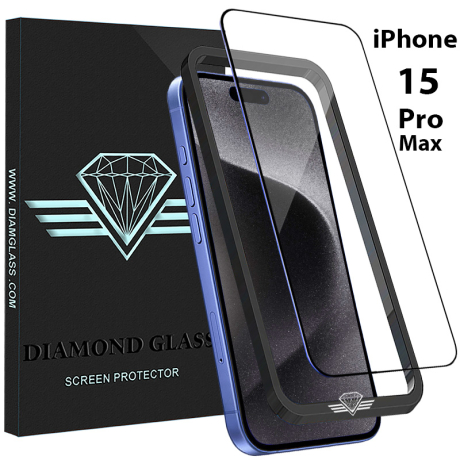 Verre trempé iPhone 15 Pro  Max - Protection écran Diamond Glass