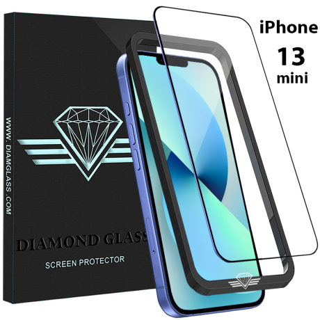 Verre trempé pour iPhone 13 Mini - Film de Protection écran Diamond Glass