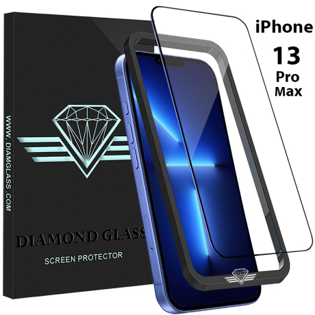Verre trempé pour iPhone 13 Pro Max - Film de Protection d'écran Diamond Glass