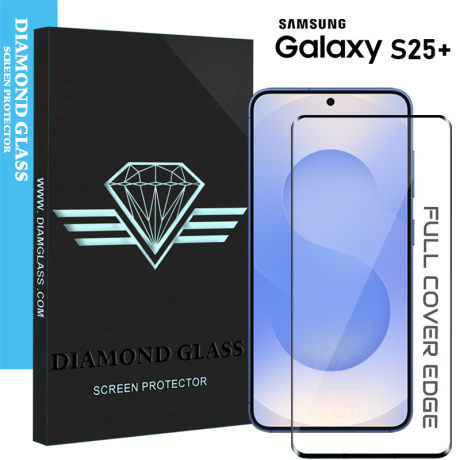 Verre trempé Samsung Galaxy S25 Plus - Film Protection écran compatible lecteur d'empreinte digitale - Diamond Glass