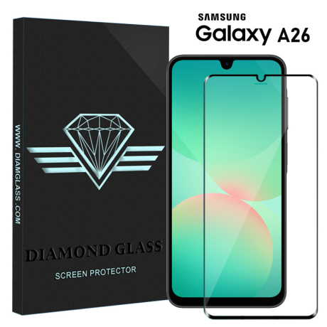 Verre trempé Samsung Galaxy A26 - Protection compatible lecteur d'empreinte digitale - Diamond Glass-Screen-Protector