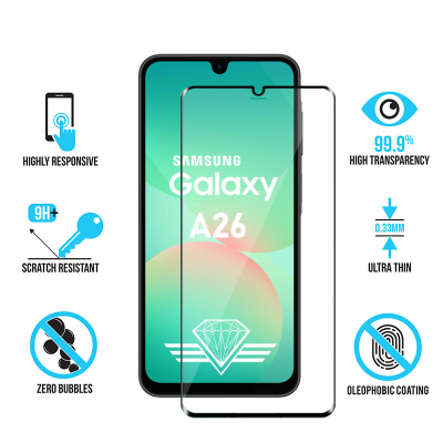 Protection Samsung Galaxy A26 - Compatible reconnaissance empreinte digitale
