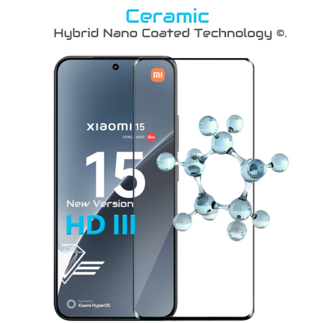 Protège écran Xiaomi 15 en verre trempé Diamond Glass.