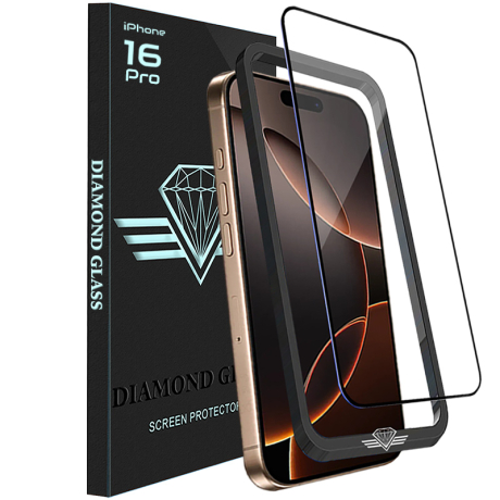 Verre trempé iPhone 16 Pro - Film de Protection écran Diamond Glass Screen Protector