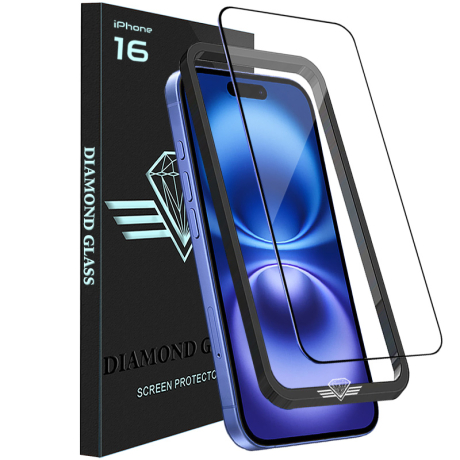 Verre trempé iPhone 16 - Film de Protection écran Diamond Glass - Screen protector