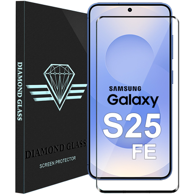 Verre trempé Samsung Galaxy S25 FE - Film Protection écran compatible lecteur d'empreinte digitale - Diamond Glass