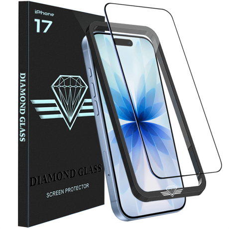 Verre trempé iPhone 17 - Film de Protection écran Diamond Glass - Screen protector