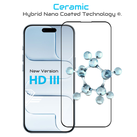 Nouveau traitement Ceramic - Protection écran en verre iPhone 17 AIR - Diamond Glass