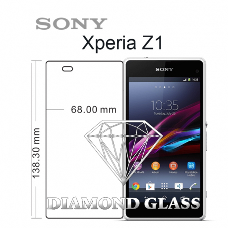 Protection d'écran en verre trempé Diamond Glass HD - Sony Xperia Z1