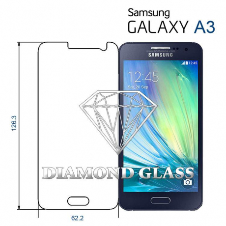 Protection d'écran en verre trempé Diamond Glass HD - Samsung Galaxy A3