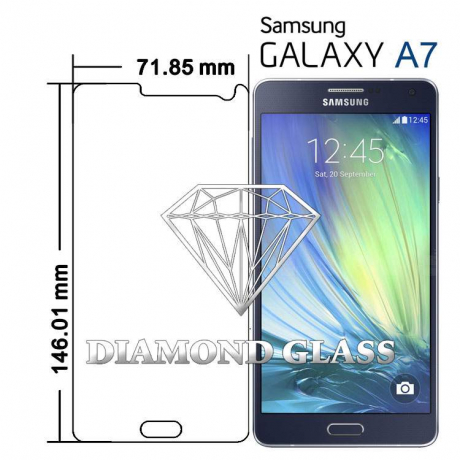 Protection d'écran en verre trempé Diamond Glass HD - Samsung Galaxy A7
