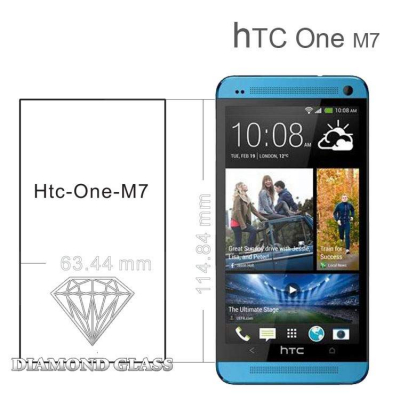 Protection d'écran en verre trempé Diamond Glass HD - HTC One M7