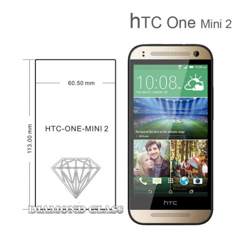 Protection d'écran en verre trempé Diamond Glass HD - HTC One Mini 2
