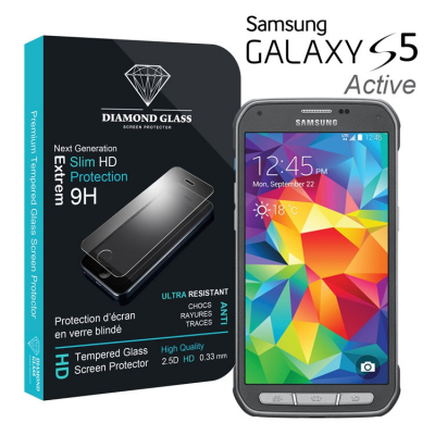 Protection d'écran en verre trempé Diamond Glass HD - Samsung Galaxy S5 Active