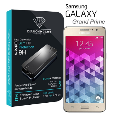 Protection d'écran en verre trempé Diamond Glass HD - Samsung Galaxy Grand Prime 