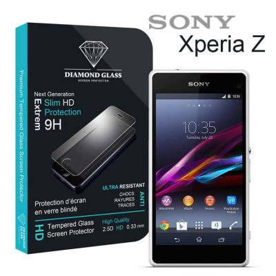 Protection d'écran en verre trempé Diamond Glass HD - Sony Xperia Z