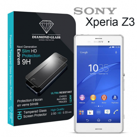 Film protection d'écran en verre trempé - Sony Xperia Z3