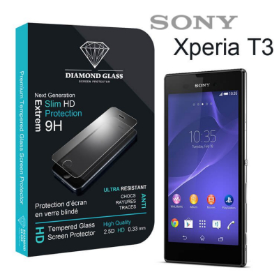 Protection d'écran en verre trempé Diamond Glass HD - Sony Xperia T3 