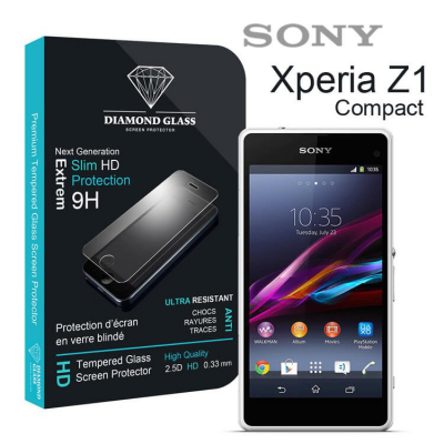 Protection d'écran en verre trempé Diamond Glass HD - Sony Xperia Z1 Compact