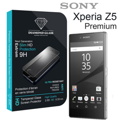 Film protection d'écran en verre trempé - Sony Xperia Z5 Premium