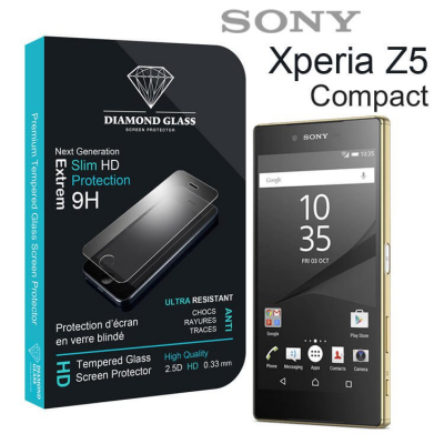 Film protection d'écran en verre trempé - Sony Xperia Z5 Compact