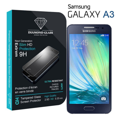 Film protection d'écran en verre trempé - Samsung Galaxy A3