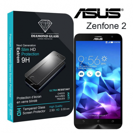 Film protection d'écran en verre trempé - Asus Zenfone 2