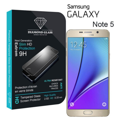 Film protection d'écran en verre trempé - Samsung Galaxy Note 5 
