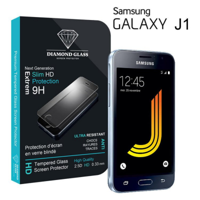 Film protection d'écran en verre trempé Diamond Glass HD - Samsung Galaxy J1 