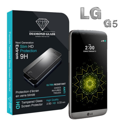 Film protection d'écran en verre trempé - LG G5