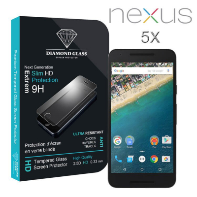 Film protection d'écran en verre trempé - Nexus 5X