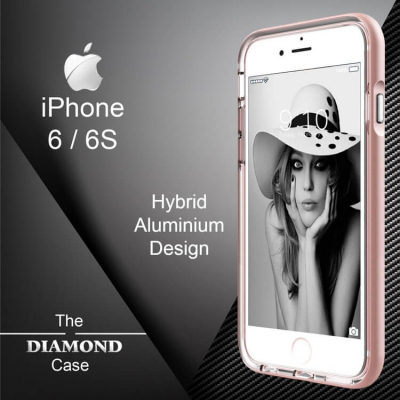 Coque iPhone 6 - 6S Diamond Hybrid Aluminium