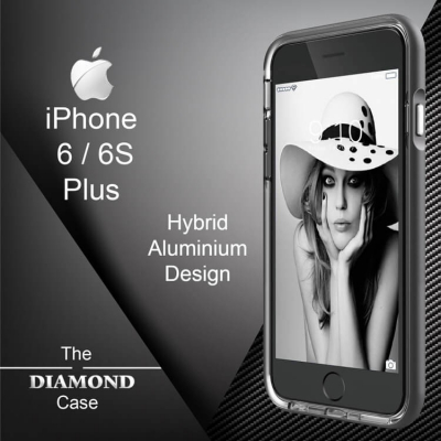 Coque iPhone 6 - 6S Plus Diamond Hybrid Aluminium