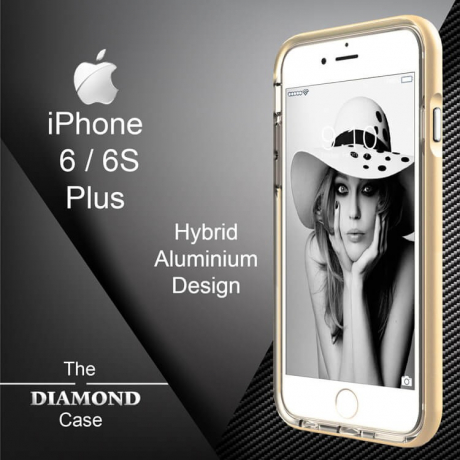 Coque iPhone 6 - 6S Plus Diamond Hybrid Aluminium