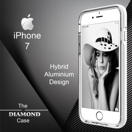 Coque iPhone 7  Diamond Hybrid Aluminium