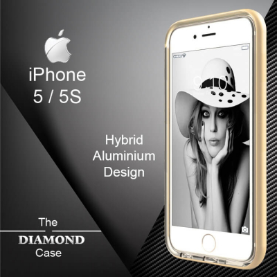 Coque iPhone 5-5S Diamond Hybrid Aluminium