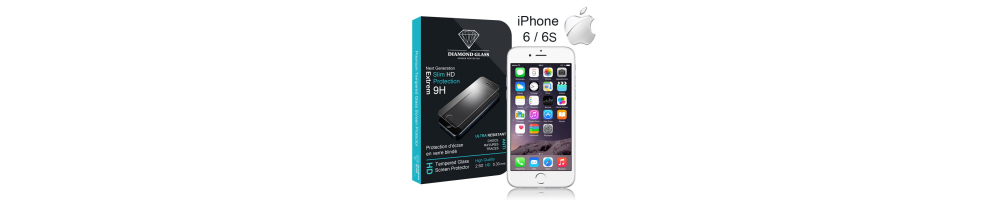 Protection d'écran en verre trempé Diamond Glass HD - Apple iPhone 6-6S