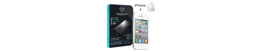 Film Protection d'écran en verre trempé Diamond Glass HD - Apple iPhone 4-4S