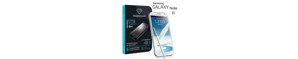 Film de Protection d'écran en verre trempé Diamond Glass HD - Samsung Note 2