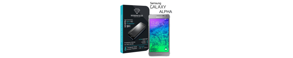 Film de Protection d'écran en verre trempé Diamond Glass HD - Samsung Galaxy Alpha