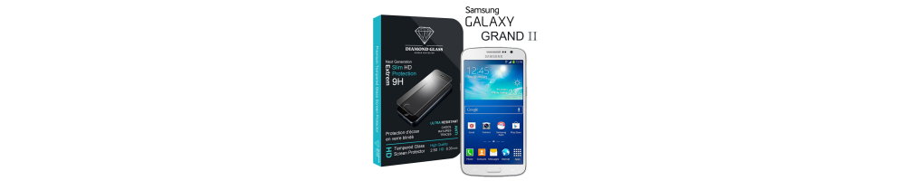 Film de Protection d'écran en verre trempé Diamond Glass HD - Samsung Grand 2