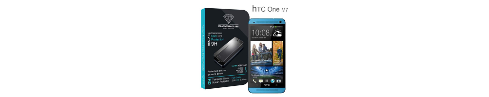 Film de Protection d'écran en verre trempé HTC One M7 Diamond Glass HD 