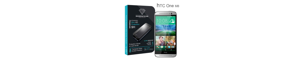 Film de Protection d'écran en verre trempé HTC One M8 Diamond Glass HD 