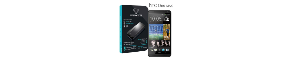 Film de Protection d'écran en verre trempé HTC One Max Diamond Glass HD 