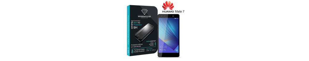 Film ecran Huawei Mate 7 - Protection verre trempe Diamond Glass HD
