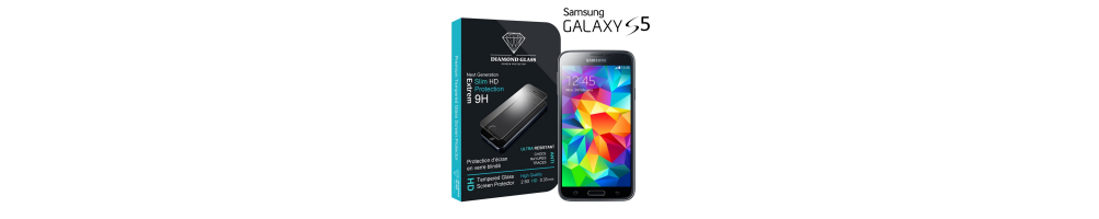 Film écran en verre trempé Diamond Glass HD - Samsung Galaxy S5